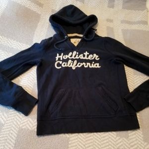 Hollister hoodie navy blue sz.m